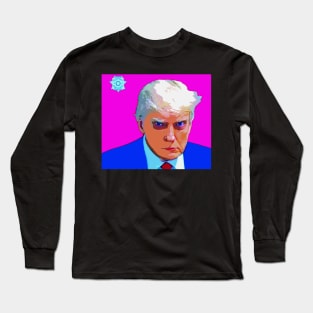 trump mughsot Long Sleeve T-Shirt